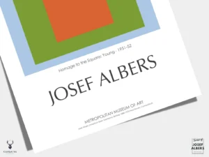 Josef Albers Museum Art Wall Decor - Metropolitan Series 5 - Image 3