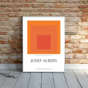 Josef Albers Museum Art Wall Decor - Metropolitan Series 6