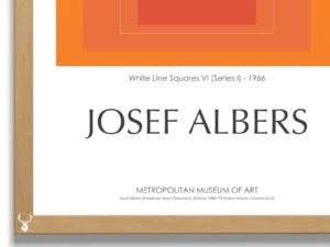 Josef Albers Museum Art Wall Decor - Metropolitan Series 6 - Image 3