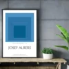 Josef Albers Museum Art Wall Decor - Metropolitan Series 7