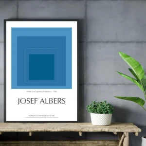 Josef Albers Museum Art Wall Decor - Metropolitan Series 7