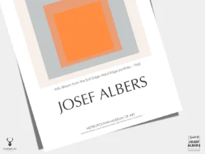 Josef Albers Museum Art Wall Decor - Metropolitan Series 8 - Image 3