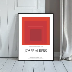 Josef Albers Museum Art Wall Decor - Metropolitan Series 9