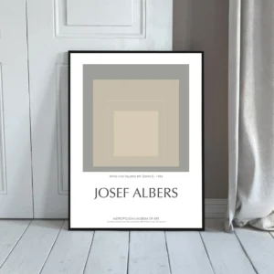 Josef Albers Museum Art Wall Decor - Metropolitan Series 2