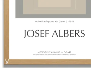 Josef Albers Museum Art Wall Decor - Metropolitan Series 2 - Image 2