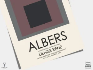 Josef Albers Museum Art Wall Decor - Nested Squares 4 - Image 4