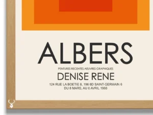 Josef Albers Museum Art Wall Decor - Nested Squares 6 - Image 4
