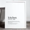 Kitchen Definition Wall Decor - 2 Colors - Image 2