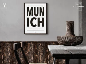 Munich Typographic Poster - Image 2