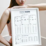 Canadian CAN paper size chart included in the poster for professional designers, students, and international reference.