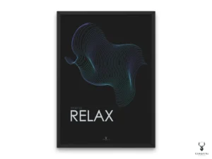 Time to Relax Minimalist Poster