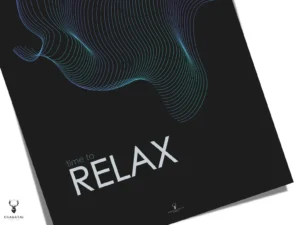 Time to Relax Minimalist Poster - Image 2