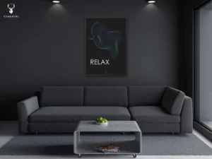 Time to Relax Minimalist Poster - Image 5