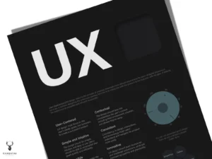 UX Design Principles Poster - Dark Edition - Image 2