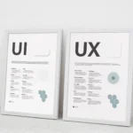 UX Cheat Sheet Poster – user experience wall chart with rules and strategy phases.