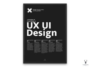 UX / UI Design Principles Poster