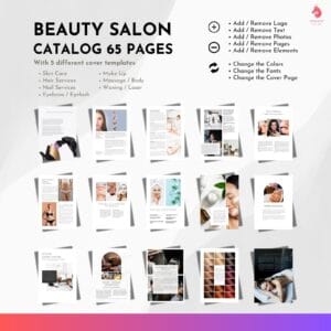 Editable Beauty Salon Essential Kit - Image 7