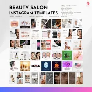 Editable Beauty Salon Essential Kit - Image 2