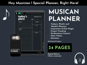 Musician Planner - Dark Edition