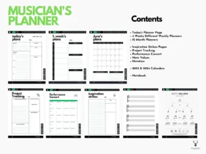 Musician Planner - Light Edition - Image 8