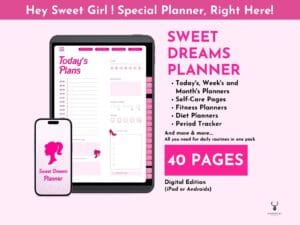 Sweet Dreams Planner for Girls