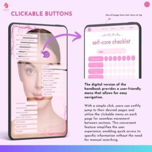 Self Care Planner for Daily Beauty - Pink - Image 2
