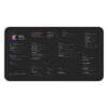 Kotlin Cheat Sheet Desk Mat, Programmer Gift Coding Accessories, Office Decor, Study Mat, Desk Organization, Kotlin Language Desk Pad Kotlin