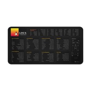 Linux  Os Commands Desk Mat - Linux Cheat Sheet - Image 5