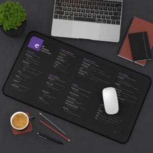 C# Programming Desk Mat - Ultimate Cheat Sheet for Developers, Coding Gift, Office Decor, Study Helper, Tech Lover Accessories Programming - Image 4