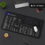 Comparison of After Effects desk mat sizes to fit various workspace requirements in creative studios