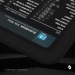 Close-up of 3ds Max keyboard shortcut mat highlighting key functions for efficient 3D modeling workflows.