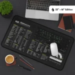 Mat placed on a creative workspace with a laptop, keyboard, and audio gear. Perfect for Ableton users working long sessions.