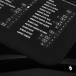 Cinema 4D shortcut reference mat used in conjunction with design tools and software
