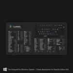 CorelDRAW Windows desk mat featured in a professional graphic design studio for enhanced workflow.