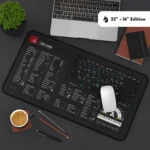Comparison of Cubase desk mat sizes to fit various workspace requirements