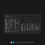 VS Code desk mat placed in a professional studio setup, enhancing workflow efficiency for coding projects