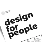 Ideate Design Thinking wall art, innovation phase poster, design thinking creativity guide.