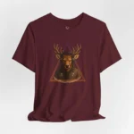 Premium Music Geek T-Shirt featuring bold headphone animal graphic art for audiophiles and festival fans.