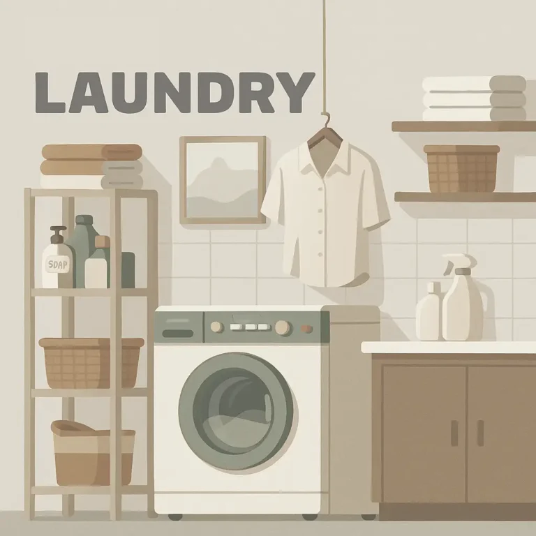 Printable Laundry Room Sign Guide – modern Laundry Wall Decor and functional Laundry Decor ideas.