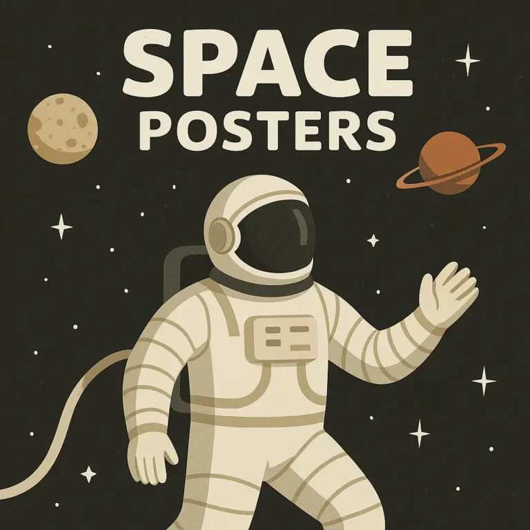 NASA Earth poster printable featuring detailed blue-marble imagery; high-resolution Space Posters file designed for home decor and classroom use.