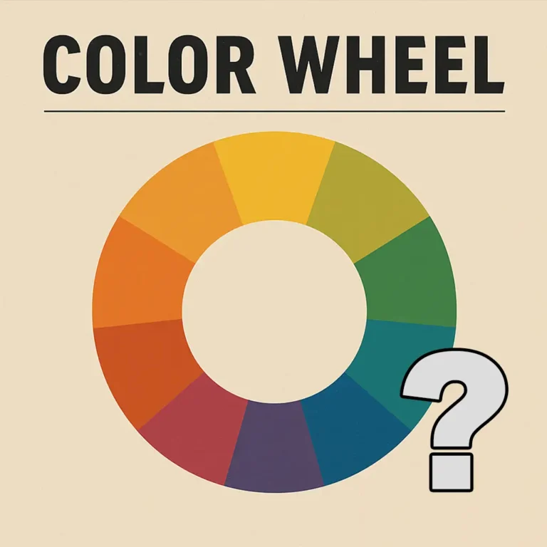 Color Wheel Chart – Color Mixing Guide & Color Theory Reference