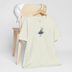 Unique EDM Artwork Tee with psychedelic Falling DJ design for rave culture, electronic music festivals, and underground streetwear fashion.