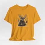 Designer Deer Graphic Tee displayed in urban style context, representing creativity, design culture, and modern streetwear appeal.