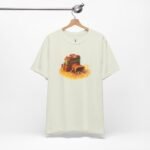 Graphic tee featuring a retro camera design, created for photographers, videographers, and filmmaking enthusiasts.
