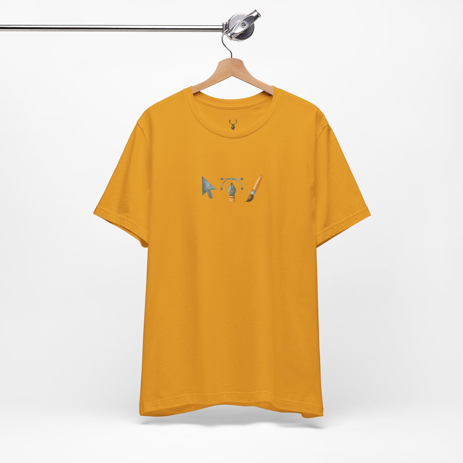 Celebrate the craft with a vector art t-shirt that hints at Bézier curves and control points; the perfect Adobe Illustrator pen tool t-shirt for path perfectionists.