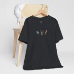 Thoughtful creative designer gift shirt featuring tasteful vector icons; a premium graphic designer t-shirt that fits meetups, workshops, and weekend sketching.