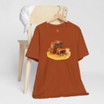 Cinematographer and filmmaker retro camera t-shirt for creative professionals.