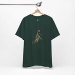 Cosmic astronaut dunk shirt for basketball fans, rave festival outfits, and EDM culture fashion.