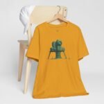 Retro Camera Graphic Tee for men and women, featuring vintage analog camera design for streetwear fashion.