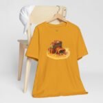 Photographer T-Shirt with camera design, created for videographers, editors, and film students.